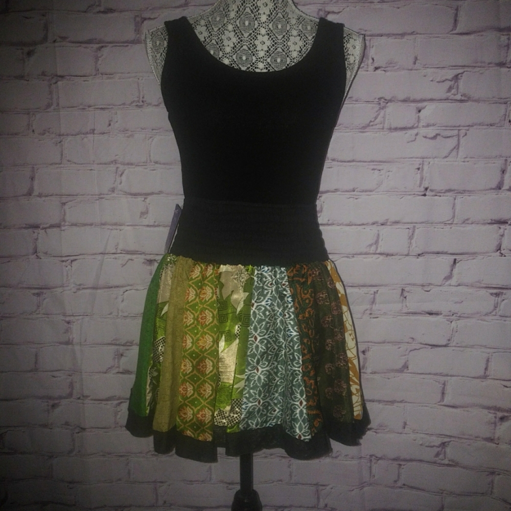 Silk skirt, sustainable fashion
